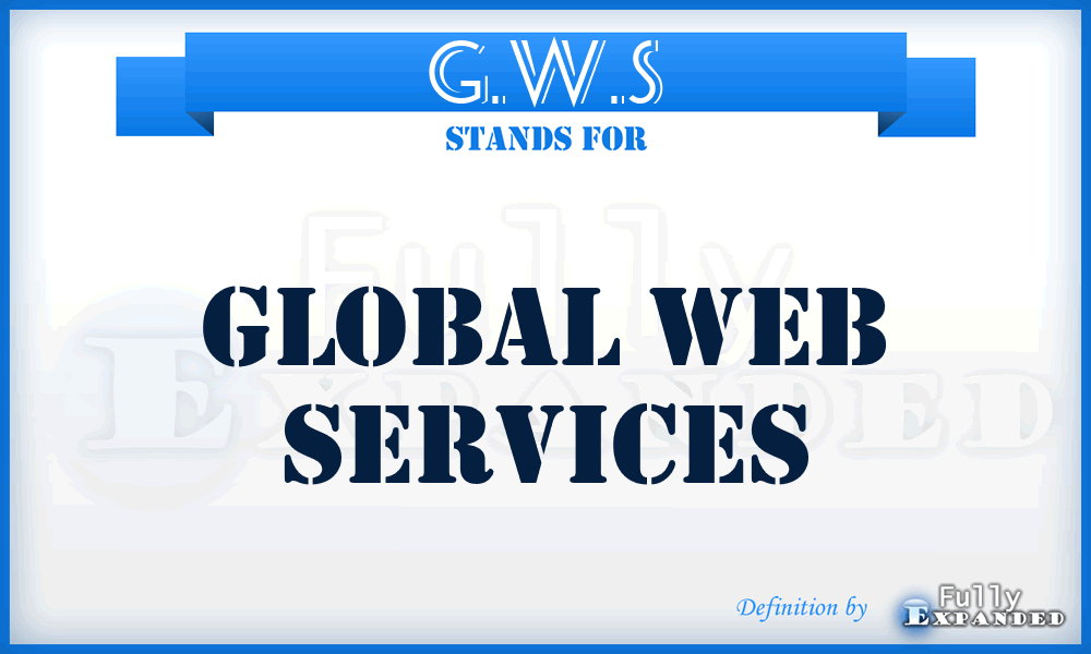 G.W.S - Global Web Services