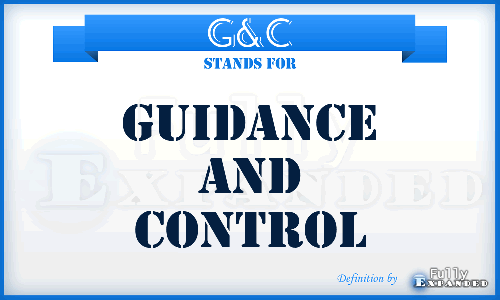 G&C - Guidance and Control