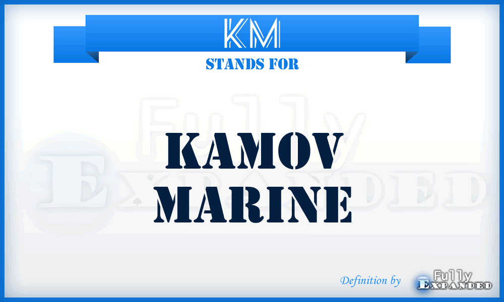KM - Kamov marine