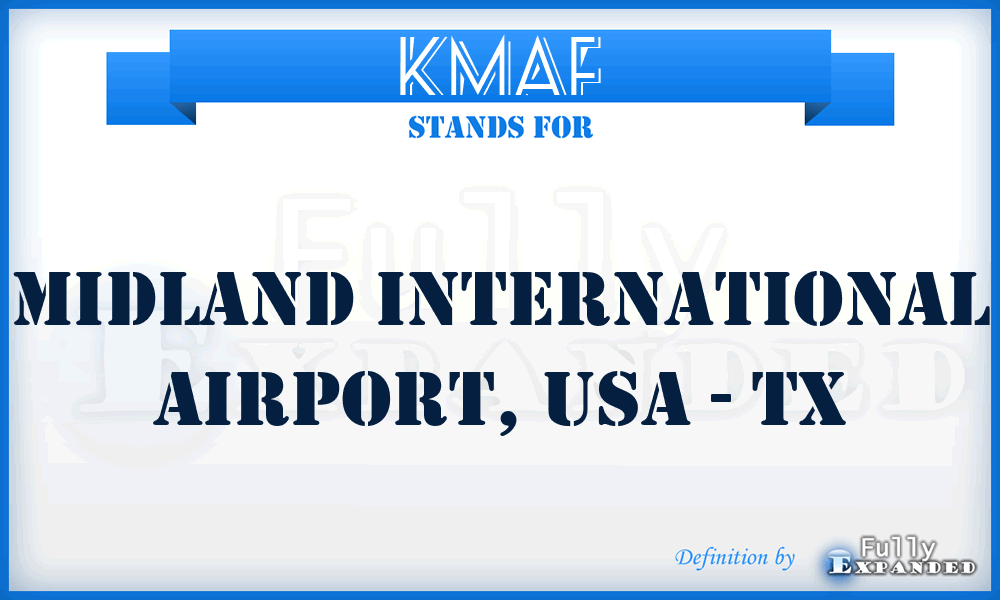 KMAF - Midland International Airport, USA - TX