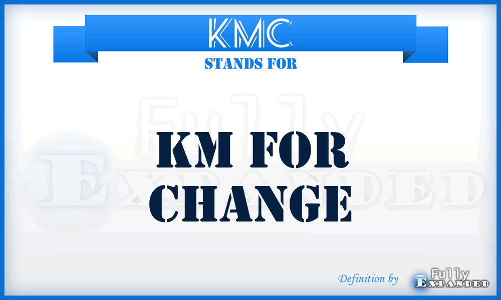 KMC - KM for Change