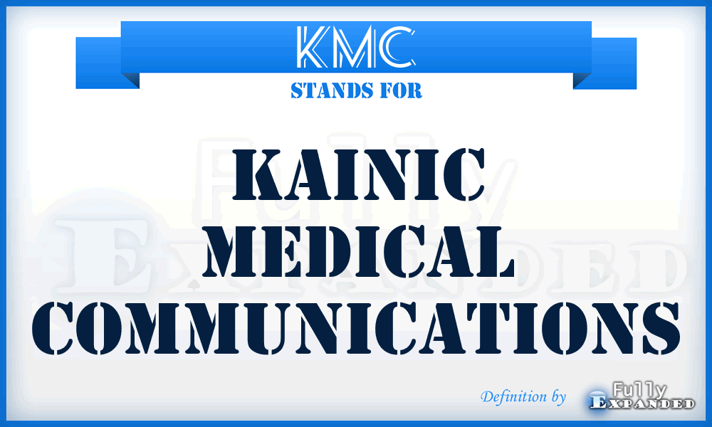 KMC - Kainic Medical Communications