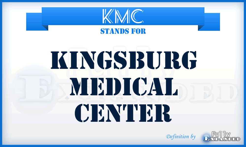 KMC - Kingsburg Medical Center