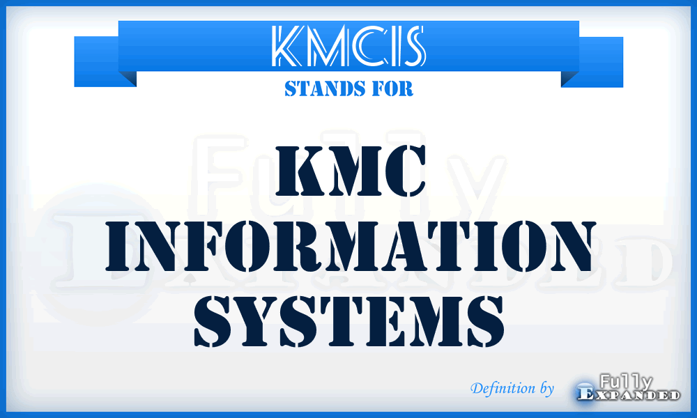 KMCIS - KMC Information Systems