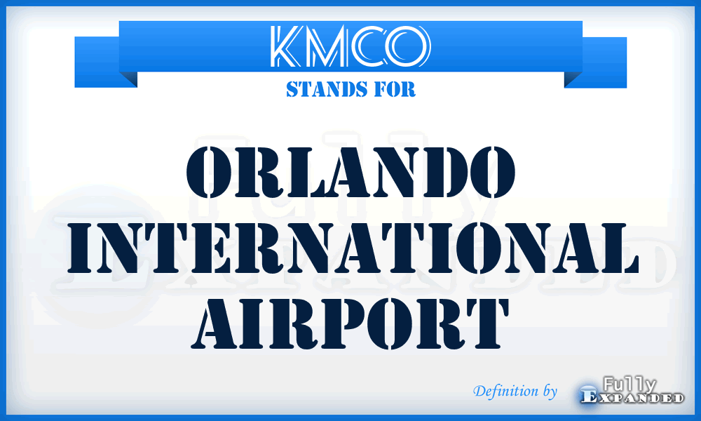 KMCO - Orlando International airport