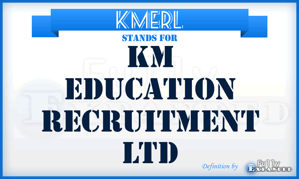 KMERL - KM Education Recruitment Ltd