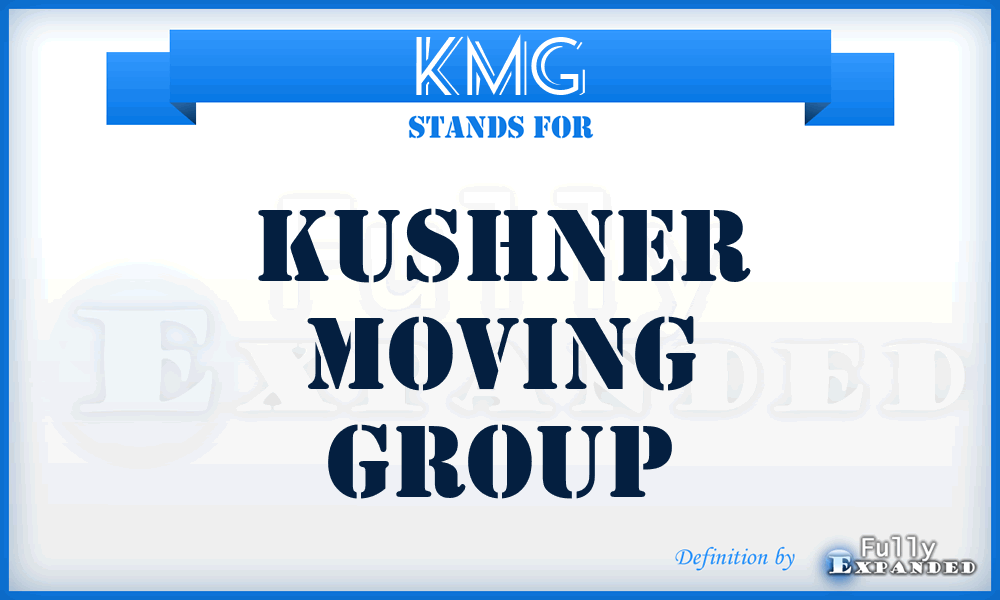KMG - Kushner Moving Group