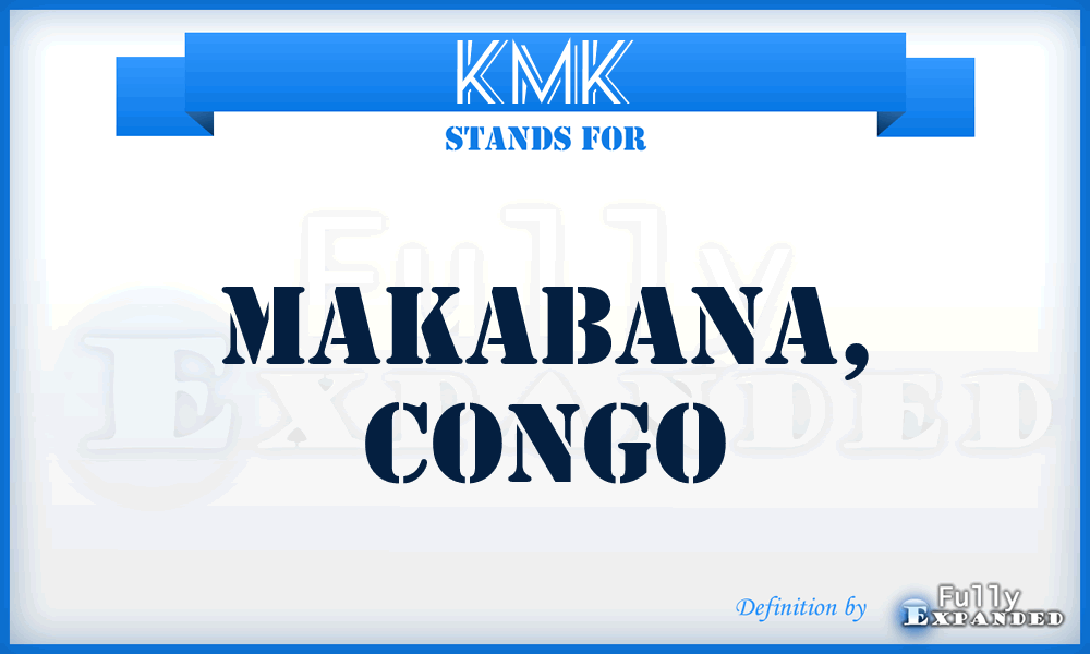 KMK - Makabana, Congo