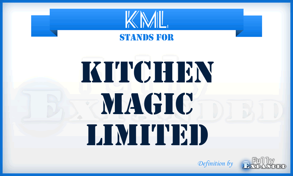 KML - Kitchen Magic Limited