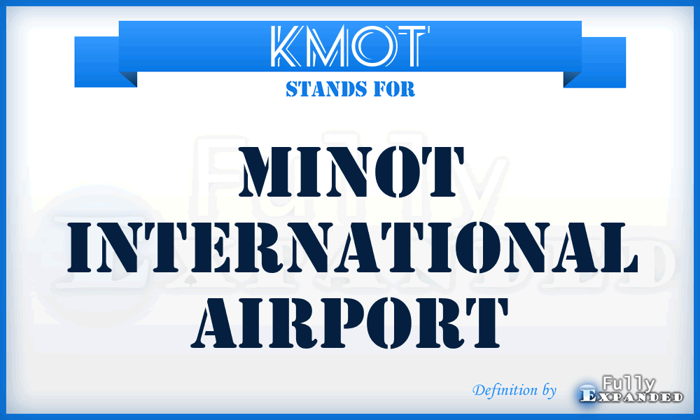 KMOT - Minot International airport