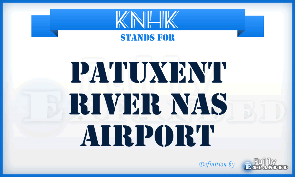 KNHK - Patuxent River Nas airport