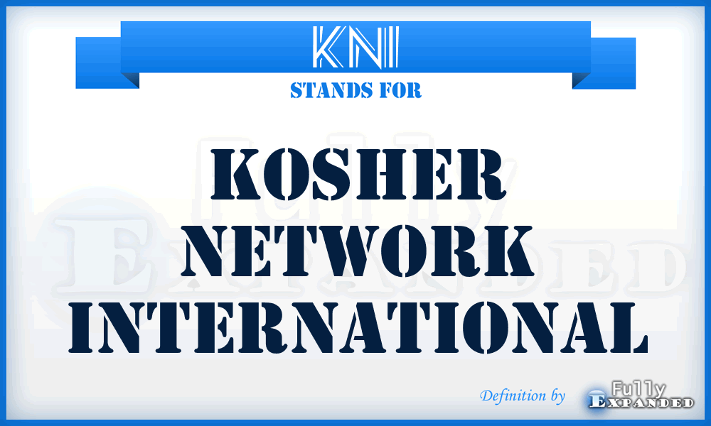 KNI - Kosher Network International