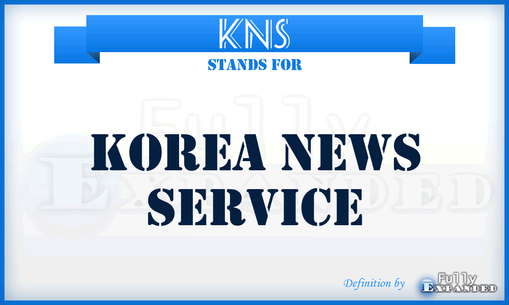 KNS - Korea News Service