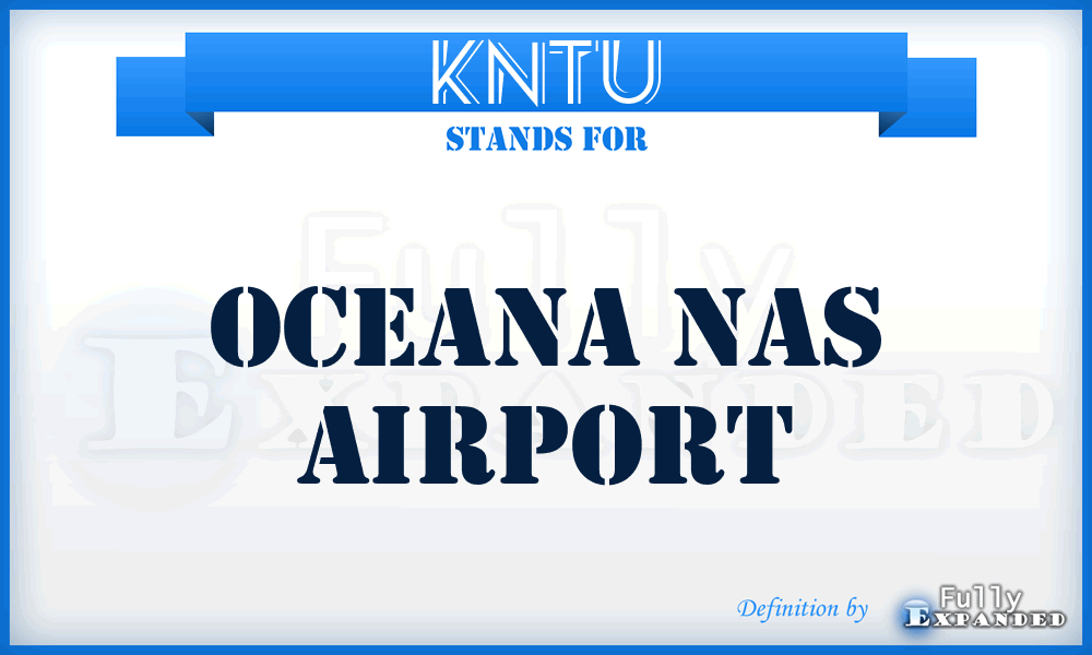 KNTU - Oceana Nas airport