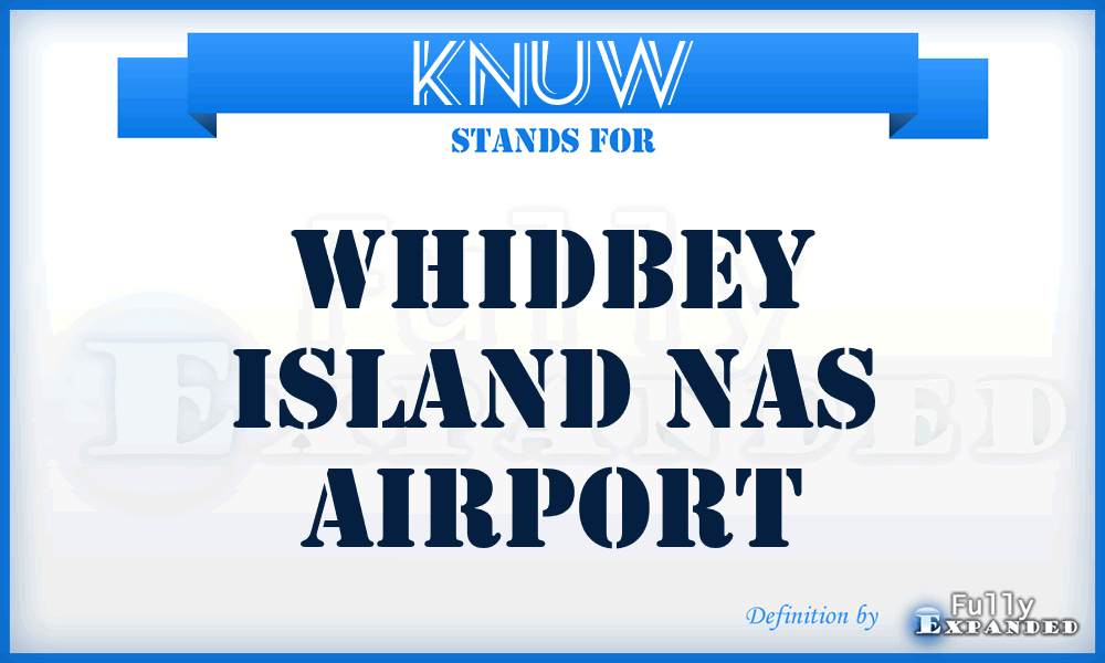 KNUW - Whidbey Island Nas airport
