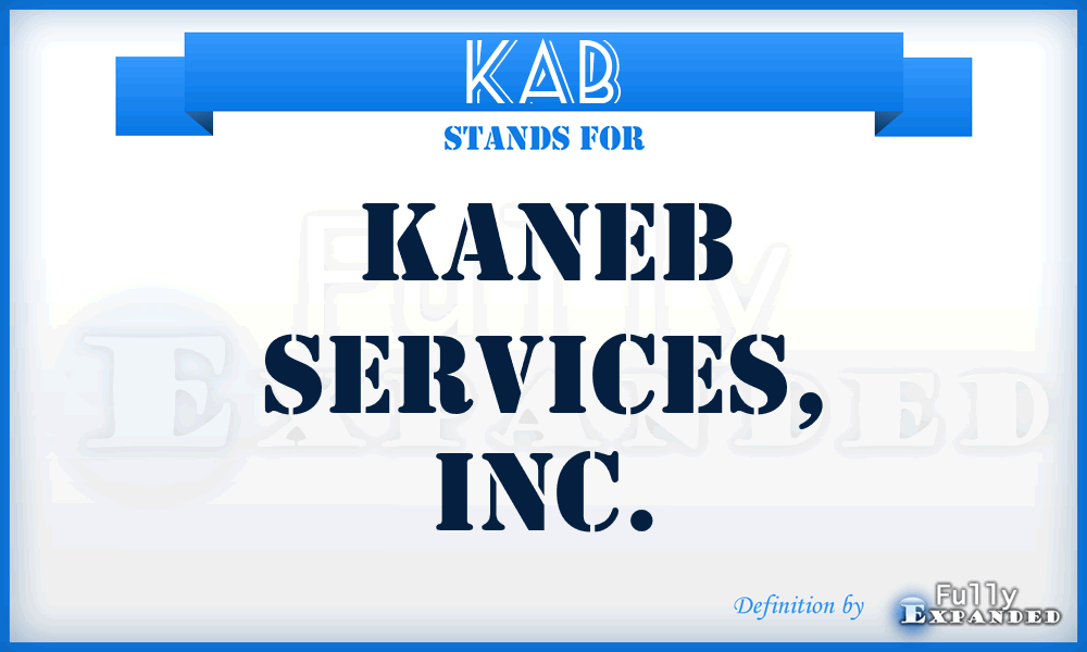 KAB - Kaneb Services, Inc.