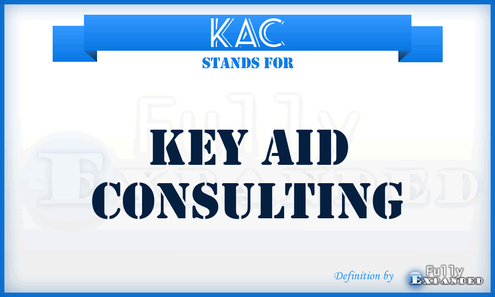 KAC - Key Aid Consulting