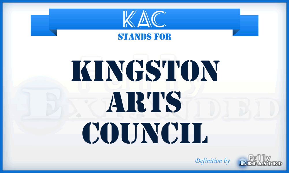KAC - Kingston Arts Council