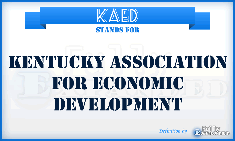 KAED - Kentucky Association for Economic Development