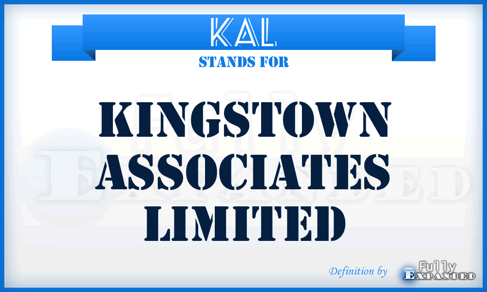 KAL - Kingstown Associates Limited