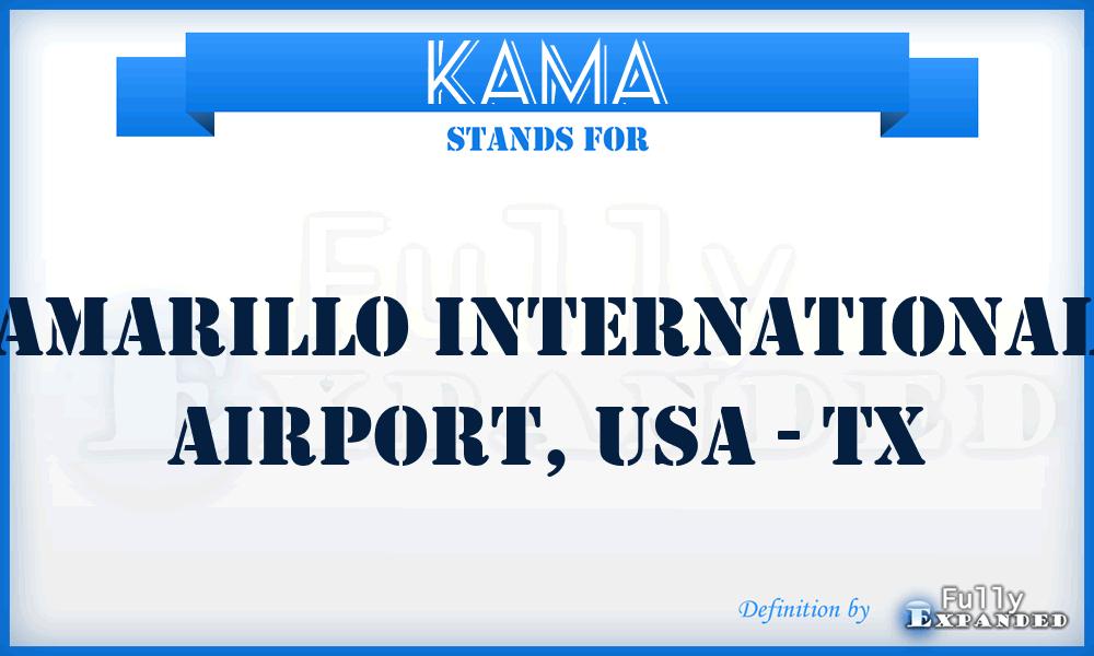 KAMA - Amarillo International Airport, USA - TX