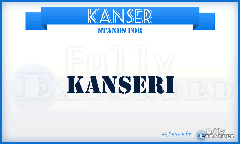 KANSER - Kanseri