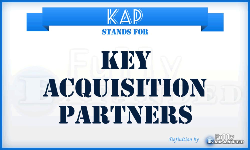 KAP - Key Acquisition Partners