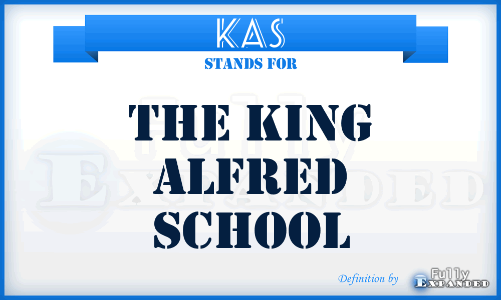 KAS - The King Alfred School