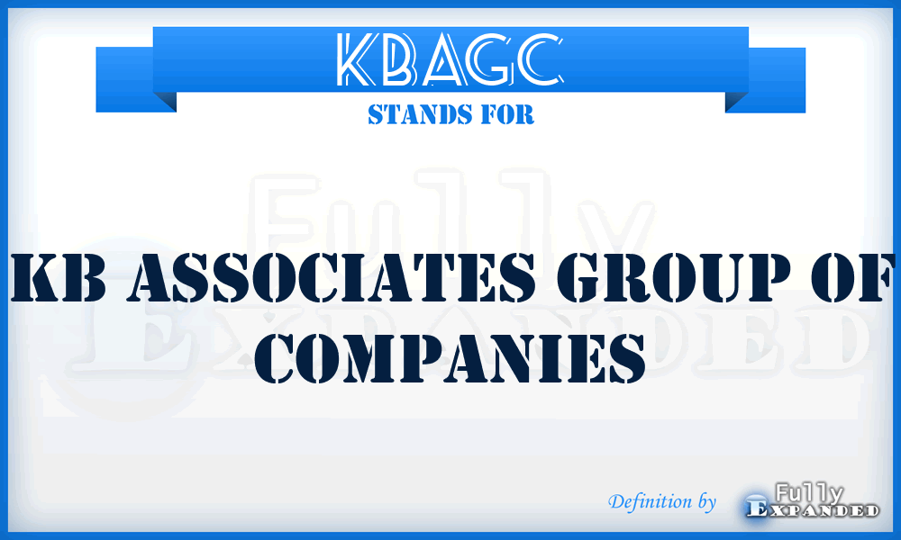 KBAGC - KB Associates Group of Companies