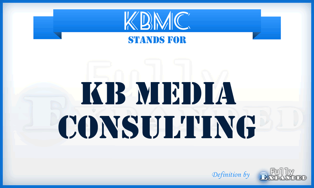 KBMC - KB Media Consulting