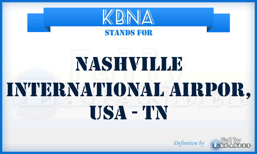 KBNA - Nashville International Airpor, USA - TN
