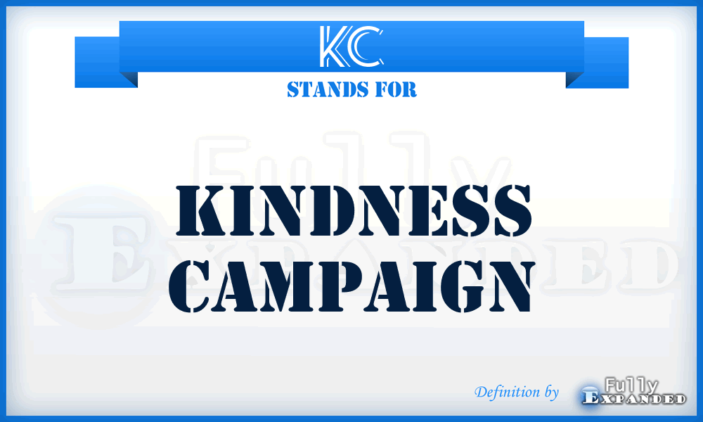 KC - Kindness Campaign