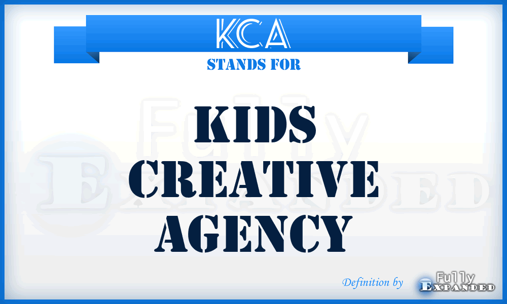 KCA - Kids Creative Agency