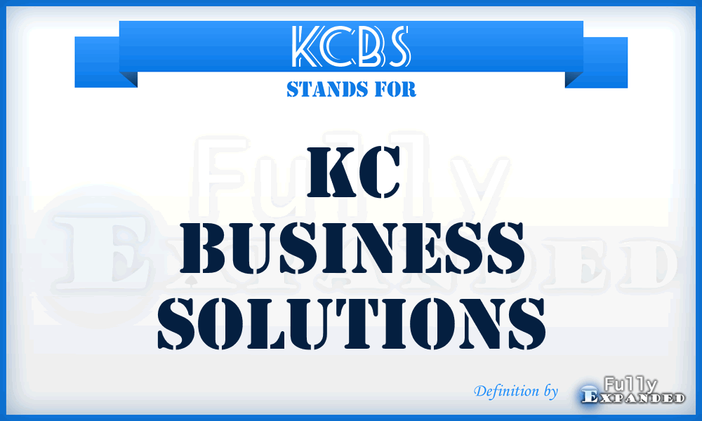 KCBS - KC Business Solutions
