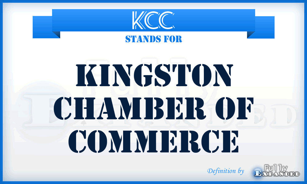 KCC - Kingston Chamber of Commerce