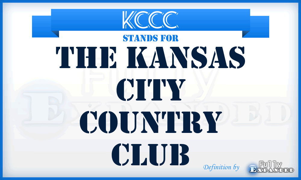 KCCC - The Kansas City Country Club
