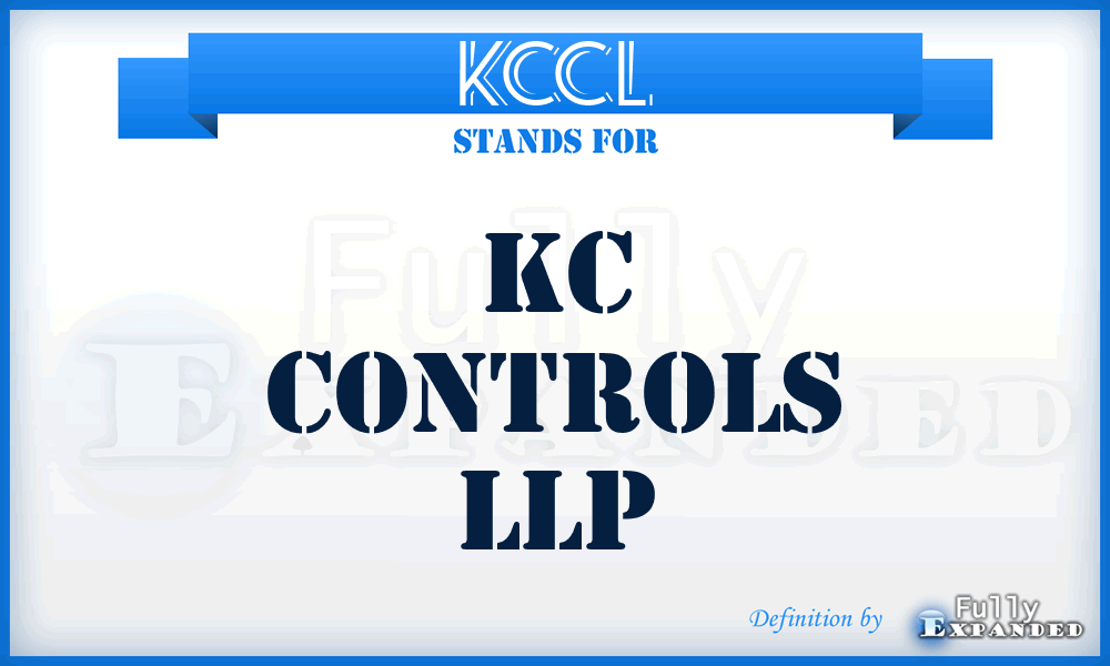 KCCL - KC Controls LLP