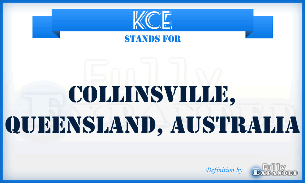 KCE - Collinsville, Queensland, Australia