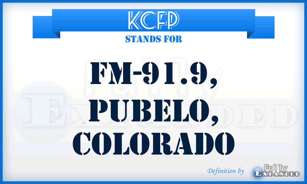 KCFP - FM-91.9, Pubelo, Colorado