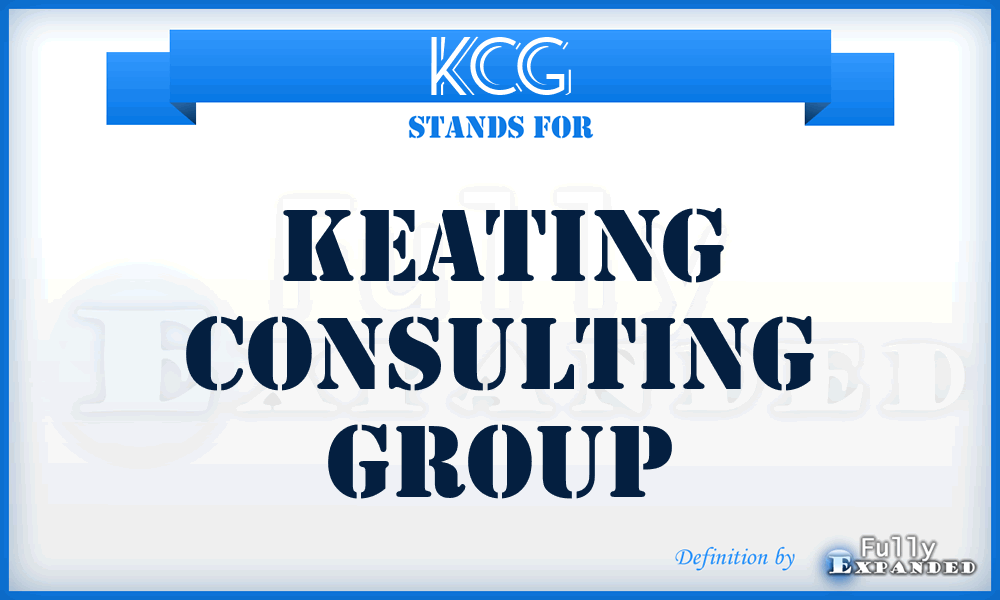 KCG - Keating Consulting Group