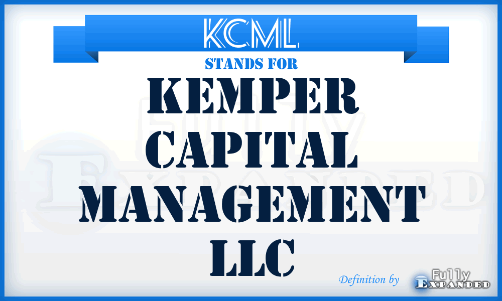 KCML - Kemper Capital Management LLC