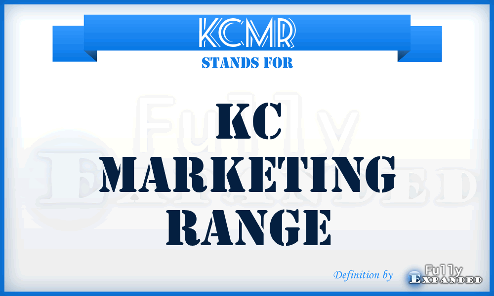 KCMR - KC Marketing Range