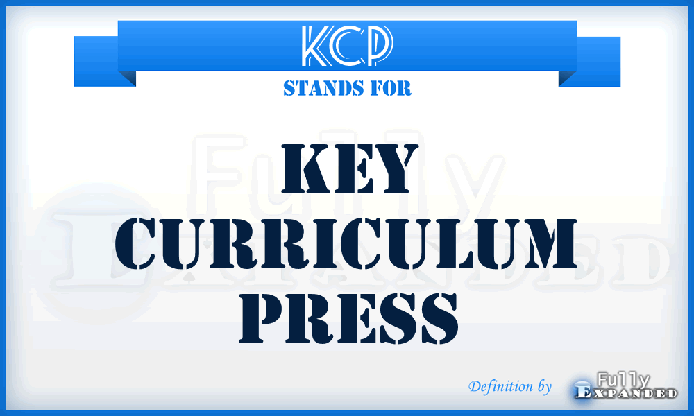 KCP - Key Curriculum Press