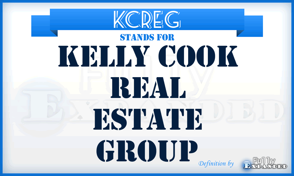 KCREG - Kelly Cook Real Estate Group