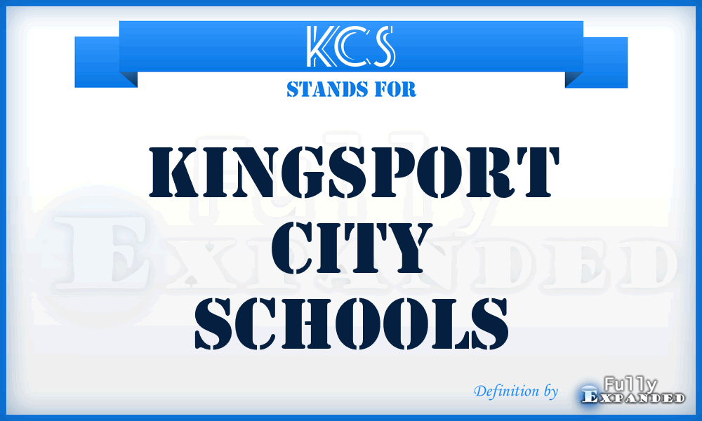 KCS - Kingsport City Schools