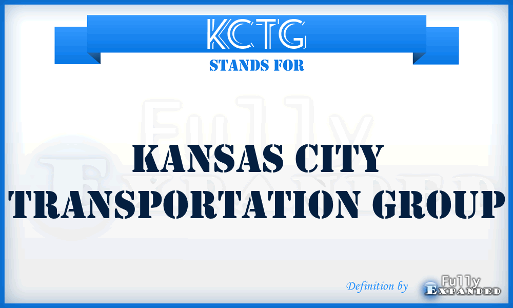 KCTG - Kansas City Transportation Group
