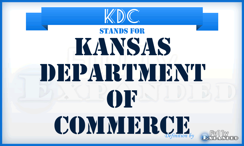 KDC - Kansas Department of Commerce