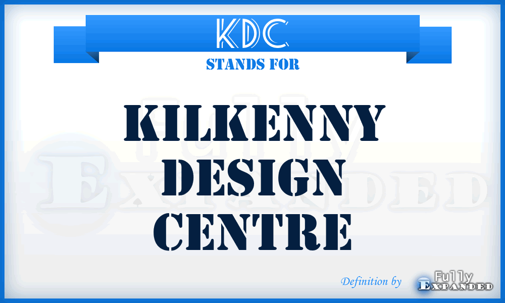 KDC - Kilkenny Design Centre