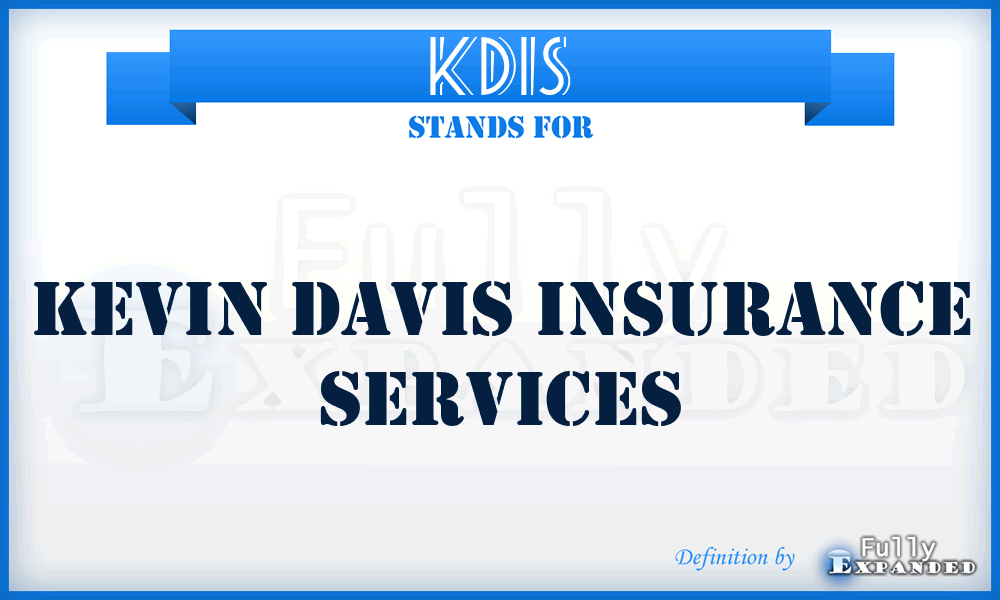 KDIS - Kevin Davis Insurance Services