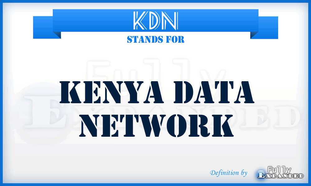 KDN - Kenya Data Network